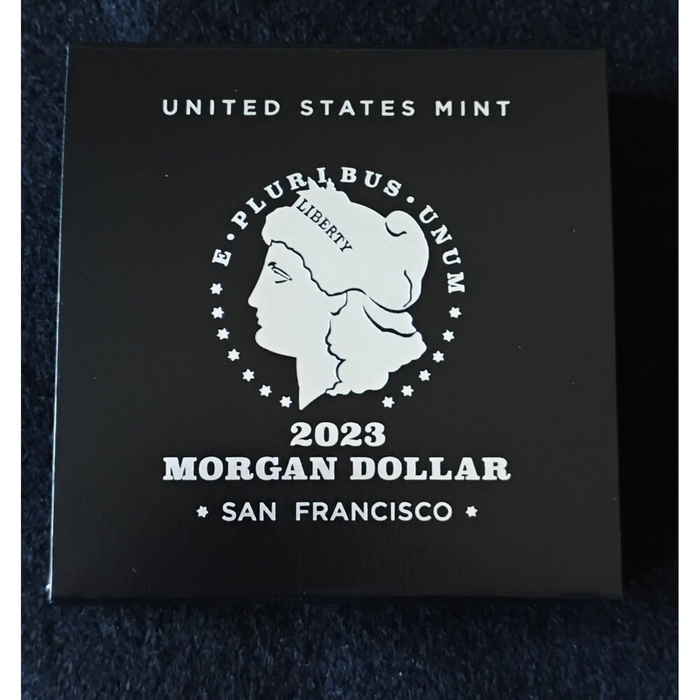 2023 Morgan Dollar San Francisco Empty Coin Box US Mint NO Coin or COA